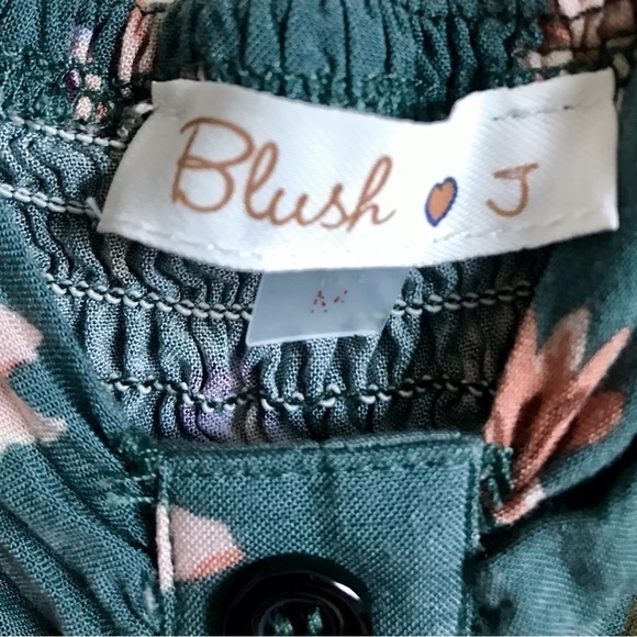 Blush‎ Floral Flowy Midi Dress size M - Picture 6 of 6